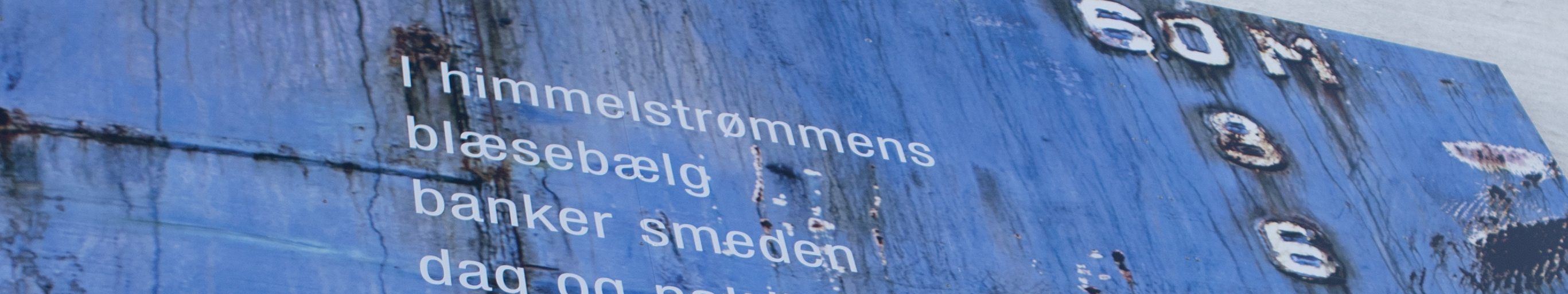 Poesiværk Rødt jern af Allan Olsen