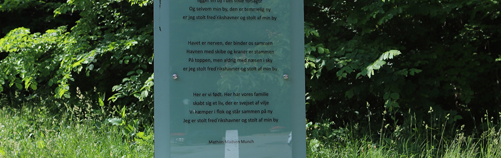 Poesiværk Stolt af min by